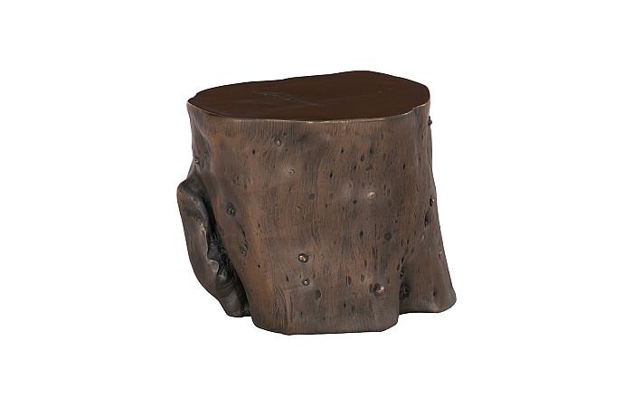 Log Stool, Bronze, LG