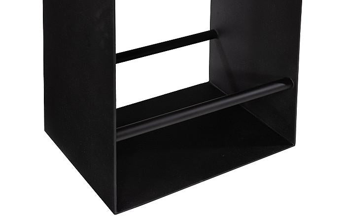 Iron Frame Counter Stool, Natural