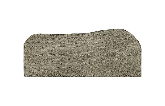 Floating Wall Shelf, Gray Stone, Large