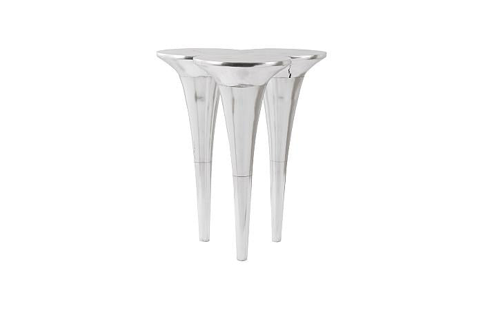 Marley Silver Bar Table