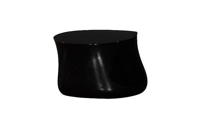 Mellow Coffee Table, Gel Coat Black