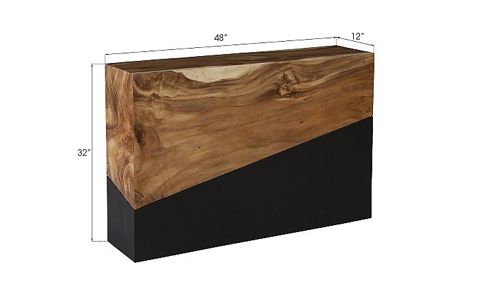 Geometry Console Table