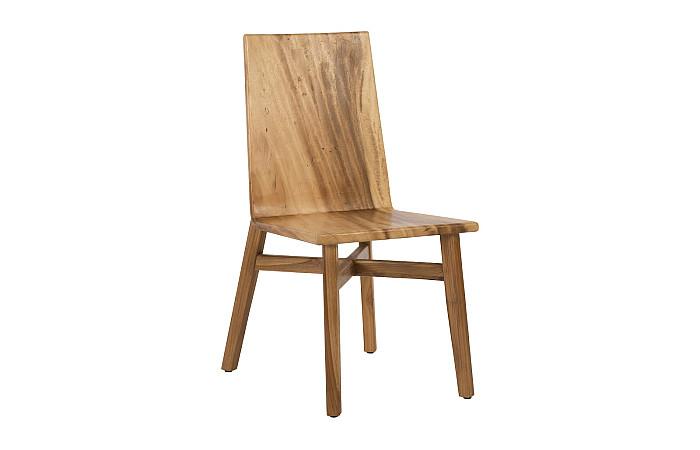 Slant Dining Chair, Natural