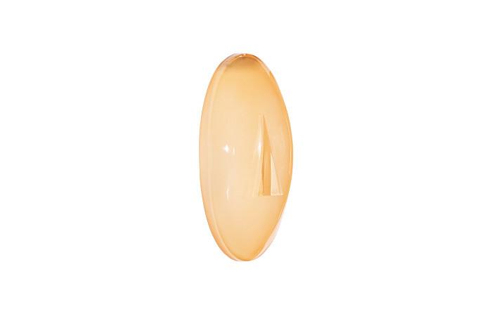 Oval Cycladic Wall Art, Yellow