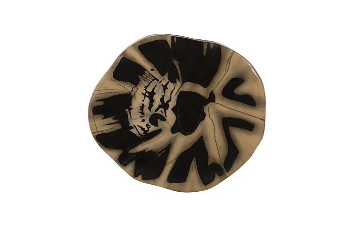 Cast Petrified Wood Wall Tile, Resin