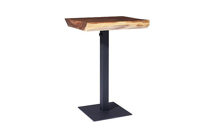 Cafe Bar Table, Metal Leg