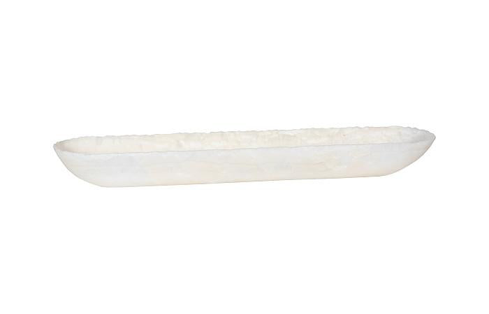 Onyx Canoe Bowl, Off White