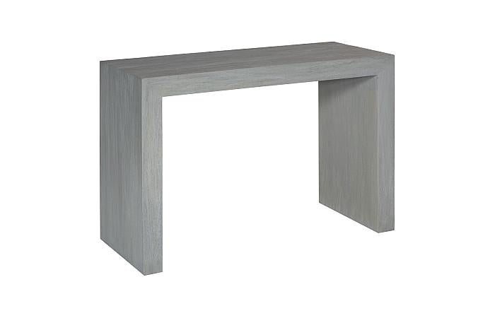 Waterfall Console Table, Weathered Gray
