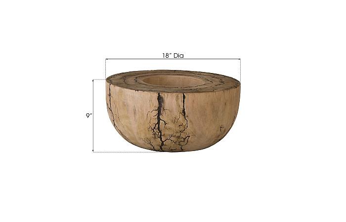 Lightning Bowl, Chamcha Wood