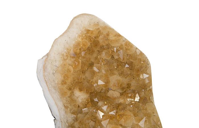 Amethyst Tabletop Sculpture on Black Metal Stand, Assorted, SM