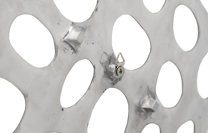 Polka Dot Wall Tile, Silver