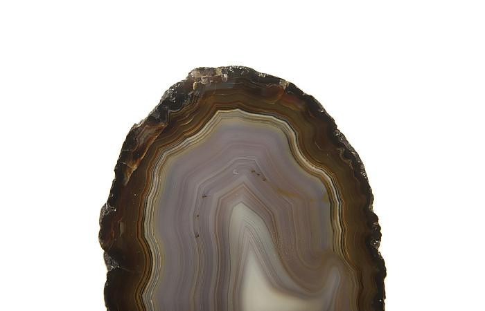 Amethyst Tabletop Sculpture on Black Metal Stand, Assorted, SM