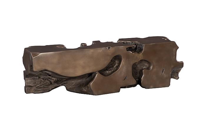 Freeform Bench, Bronze