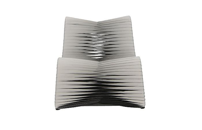 Seat Belt Rocking Chair, Gray/Black