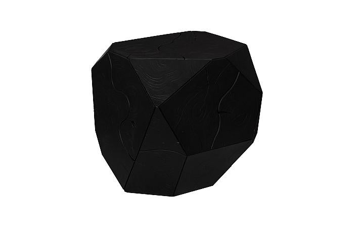 Prism Coffee Table, Black Finish