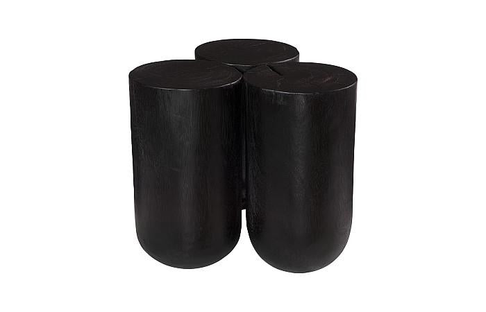 Triflora Side Table, Black, Small