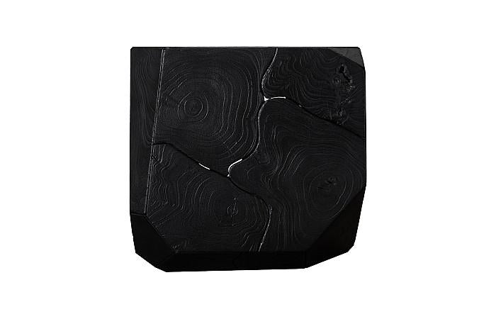Prism Side Table, Black Finish