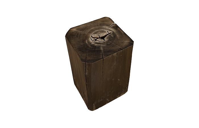 Wood Stool, Square