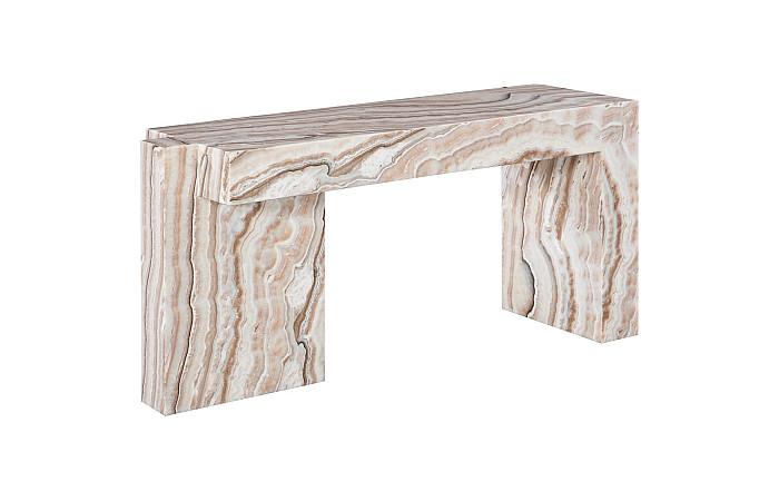 Onyx Console Table, Multicolor