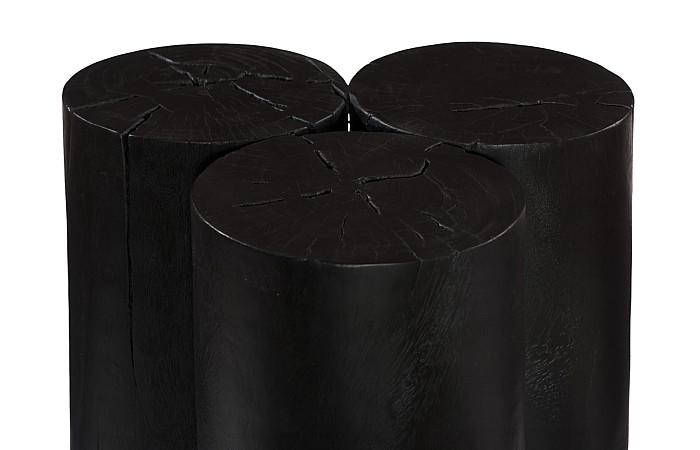 Triflora Side Table, Black, Large