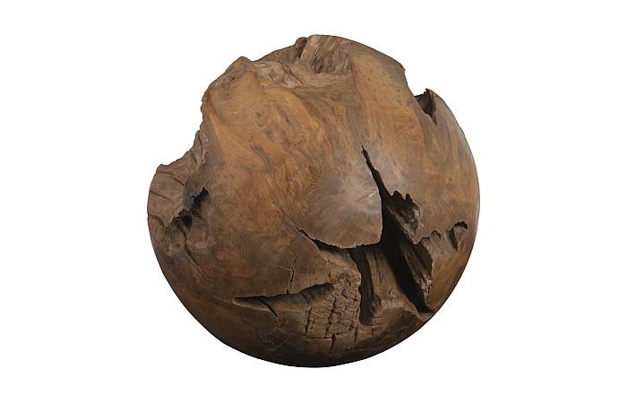 Teak Wood Ball, Large