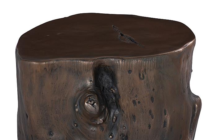 Log Stool, Bronze, LG