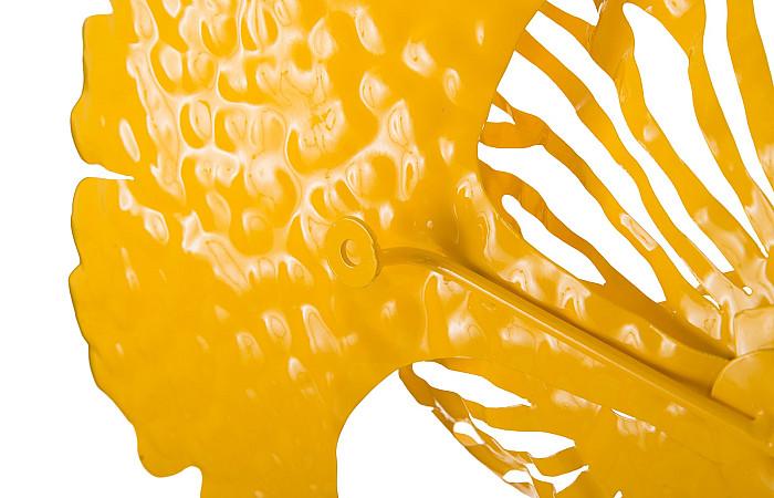 Flower Wall Art, Small, Dandelion, Metal