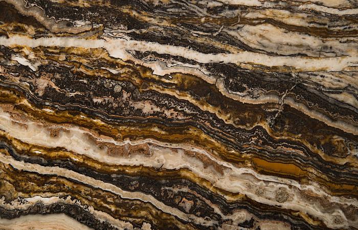 Onyx Console Table, Stainless Steel