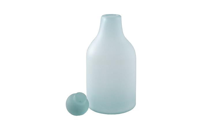 Frosted Glass Bottle, Medium