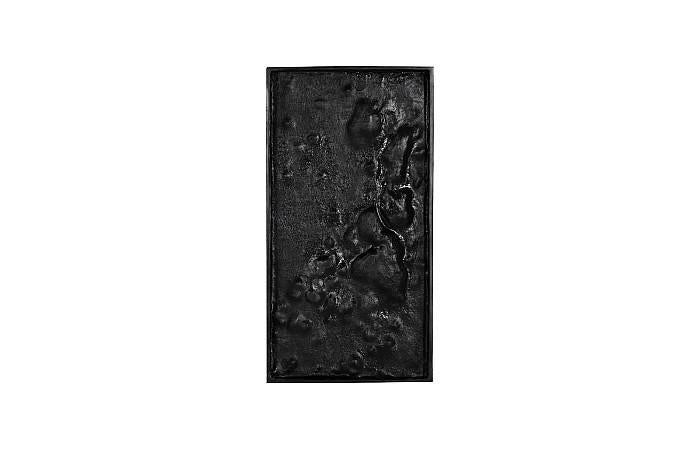 Splotch Wall Art, Rectangle, Bronze Finish
