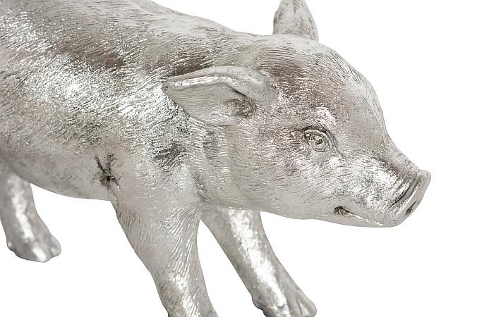 Standing Piglet, Silver Leaf