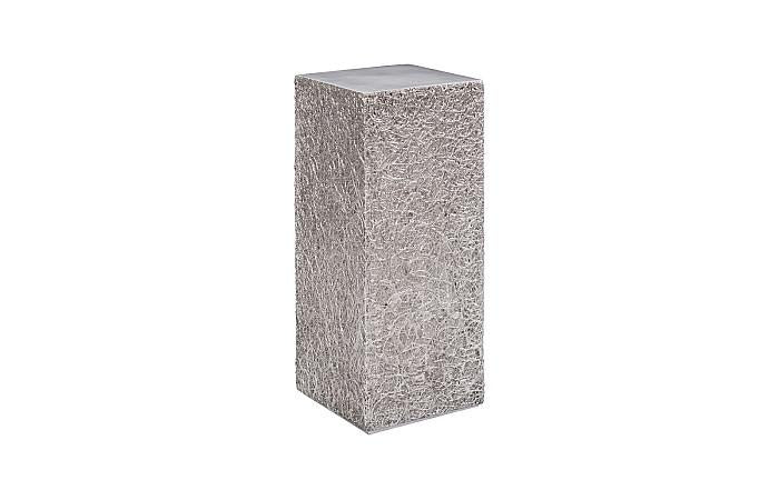 String Theory Pedestal, Silver Leaf, MD