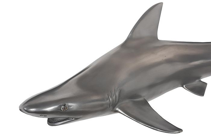 Black Tip Reef Shark, Polished Aluminum