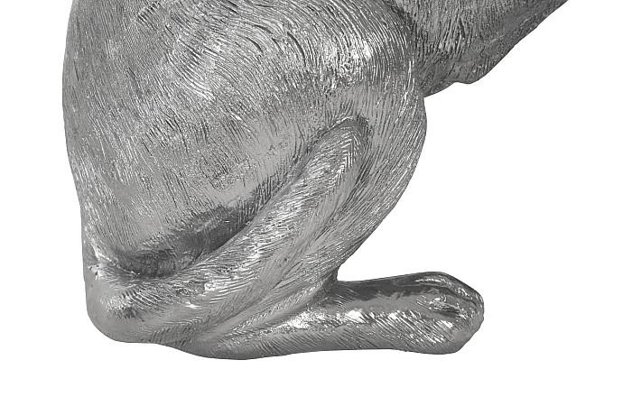 Labrador, Sitting, Liquid Silver