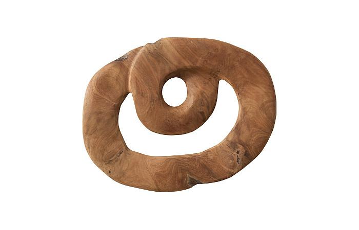 Swirl Wall Tile, Teak Wood, Assorted