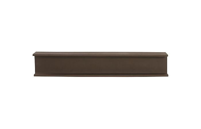 I-Beam Wall Shelf, Rust