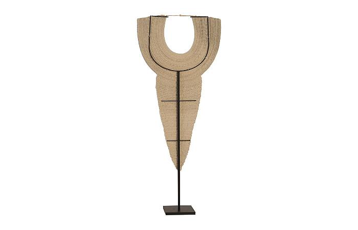 Shell Necklace Sculpture, On Stand