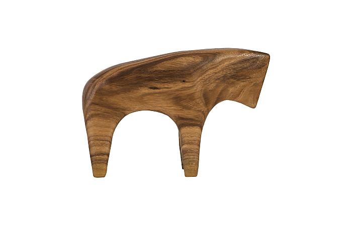 Bull Sculpture, Natural