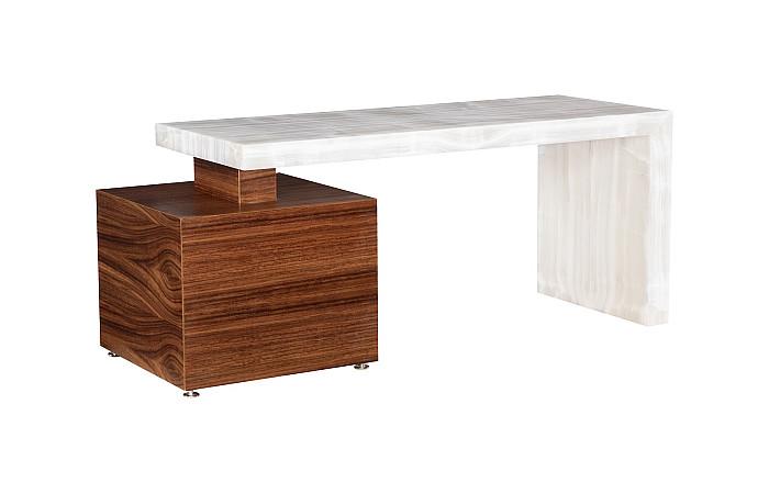 Onyx Desk, White