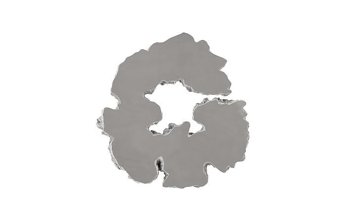 Lava Slice Wall Art, Resin, Stainless Steel, SM