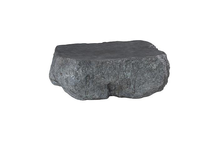 Quarry Coffee Table, Large, Charcoal Stone