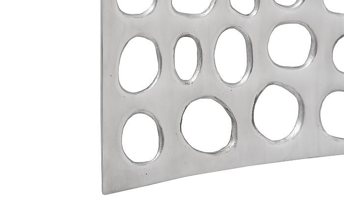 Polka Dot Wall Tile, Silver