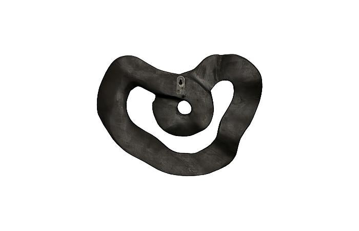 Swirl Wall Tile, Teak Wood, Assorted, Black