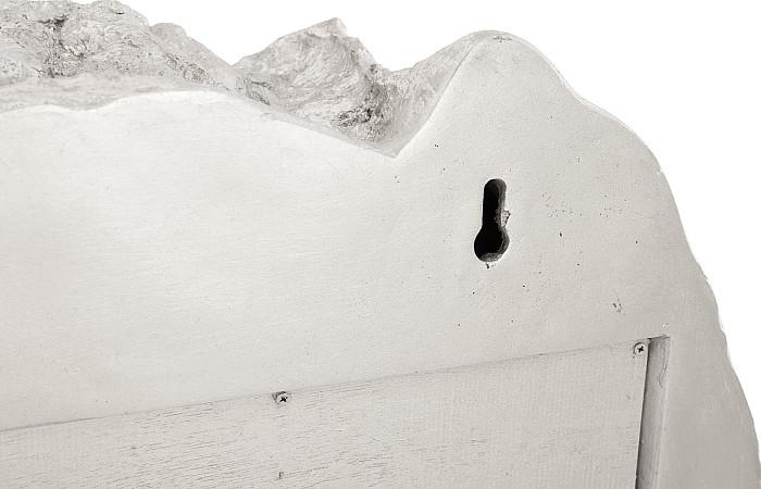 Rock Pond Mirror, Silver Leaf