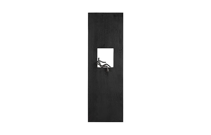 Atlas Wall Decor, Rectangle, Black