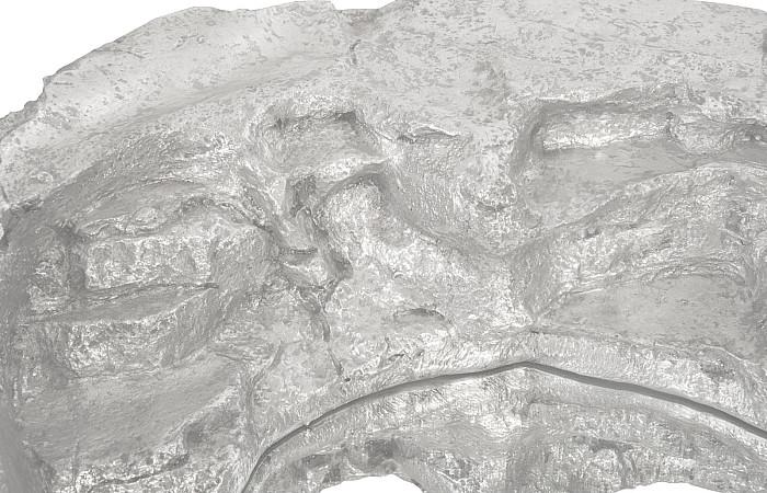 Rock Pond Mirror, Silver Leaf