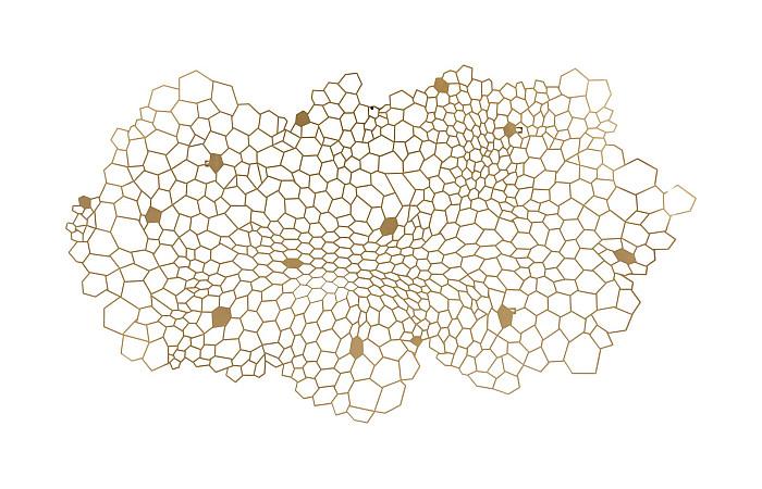 Honeycomb Wall Art, LG