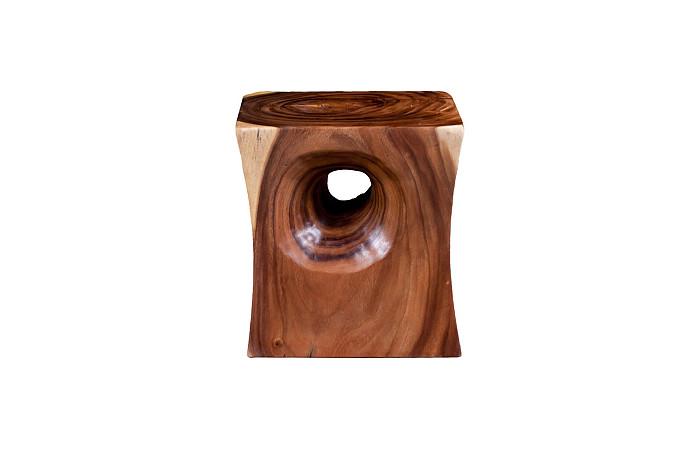 Peek a Boo Side Table, Natural