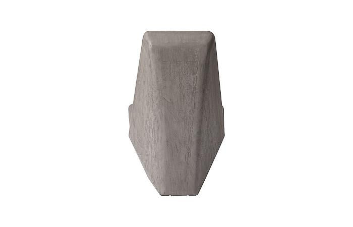 Monolith Lounge Chair, Merbau Wood, Gray