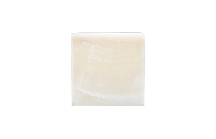 Onyx Lamp Cube, White